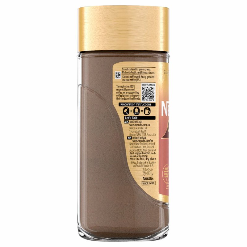 [Expiry: 03/2027] Nescafe Gold Smooth Instant Coffee 90g