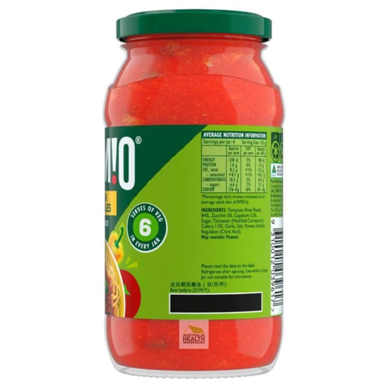 [Expiry Date: 23/11/2026] Dolmio Garden Vegetables Pasta Sauce 500g