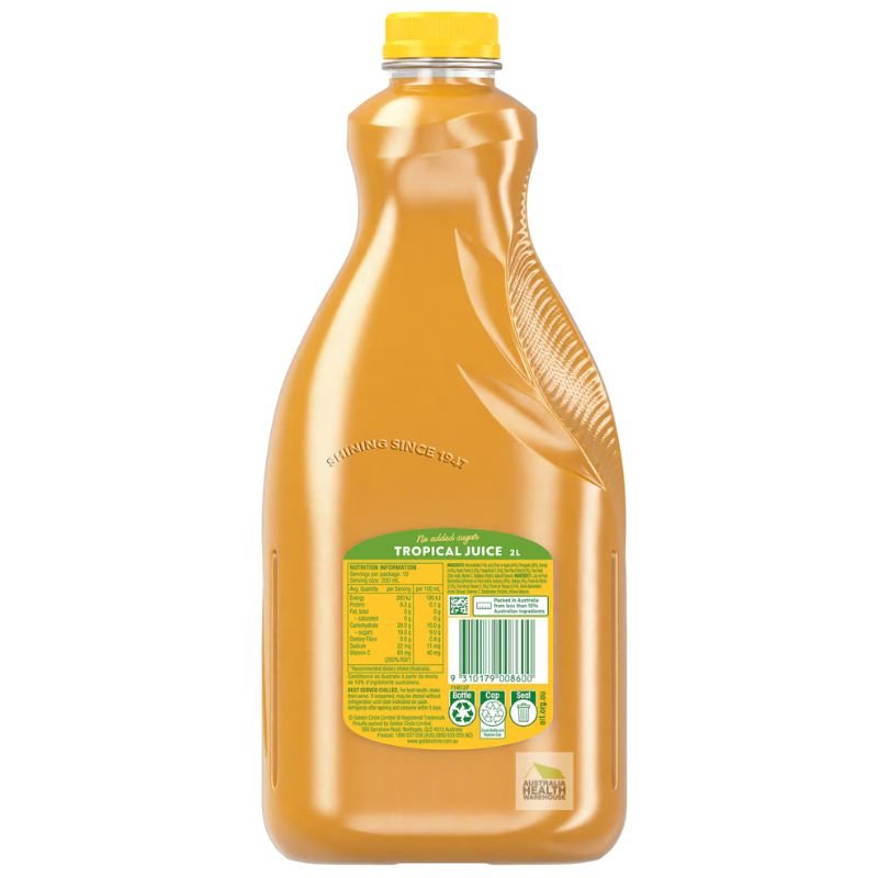 [CLEARANCE Expiry: 29/12/2025] Golden Circle 100% Tropical Juice 2 Litre