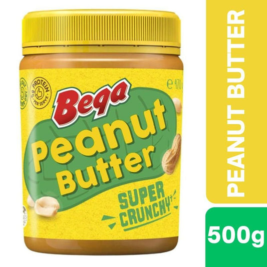 [Expiry: 02/09/2026] Bega Super Crunchy Peanut Butter 470g