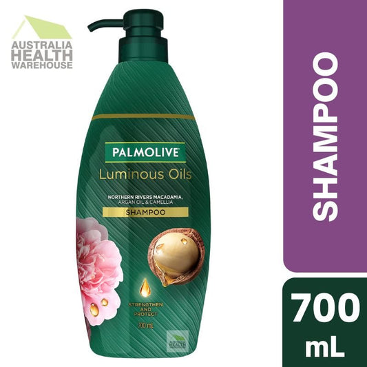 Palmolive Luminous Oils Macadamia Argan Oil & Camellia Shampoo 700mL