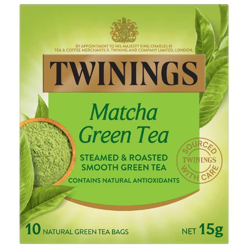[Expiry: 21/10/2028] Twinings Matcha Green Tea Bags 10 Pack 15g