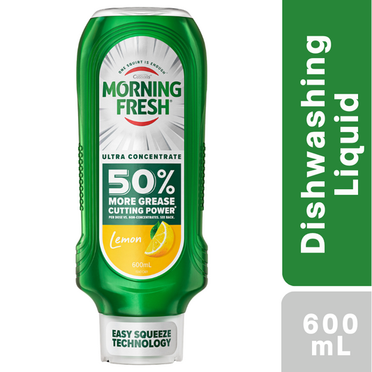 Morning Fresh Easy Squeeze Dishwashing Liquid Lemon 600mL