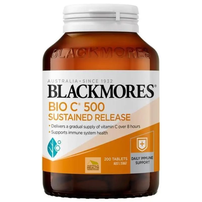 [Expiry: 04/2028] Blackmores Bio C 500mg Sustained Release 200 Tablets