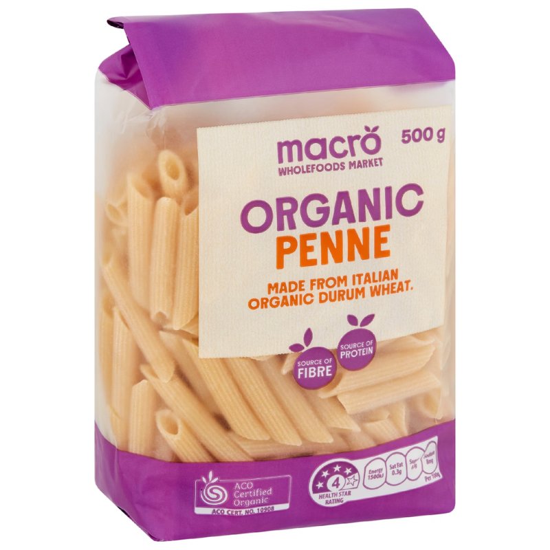 [Expiry: 04/2027] Woolworths Marco Organic Penne 500g
