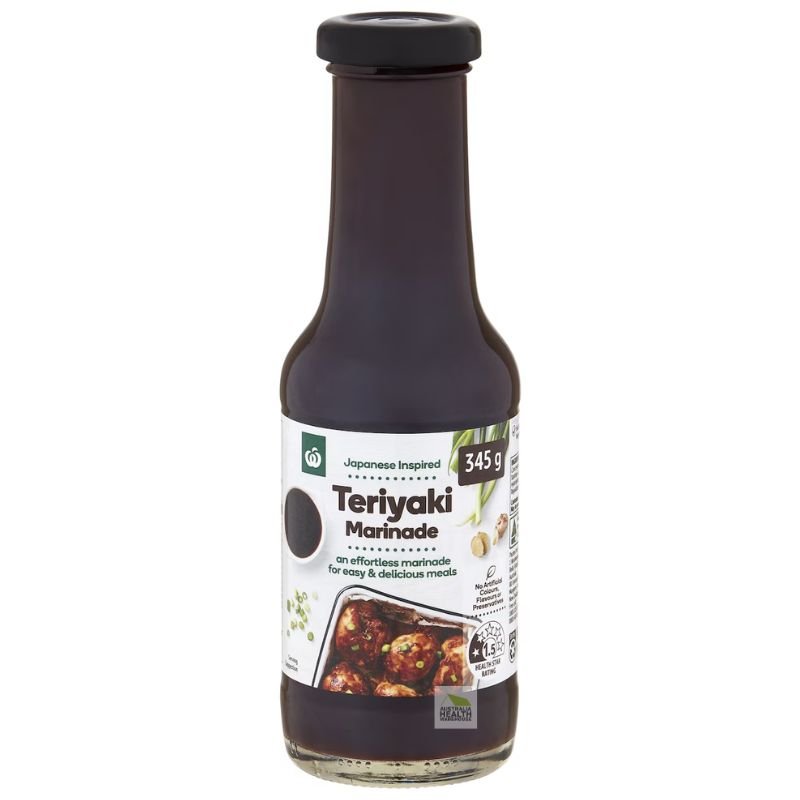 [Expiry Date: 09/09/2026] Woolworths Teriyaki Marinade 345g