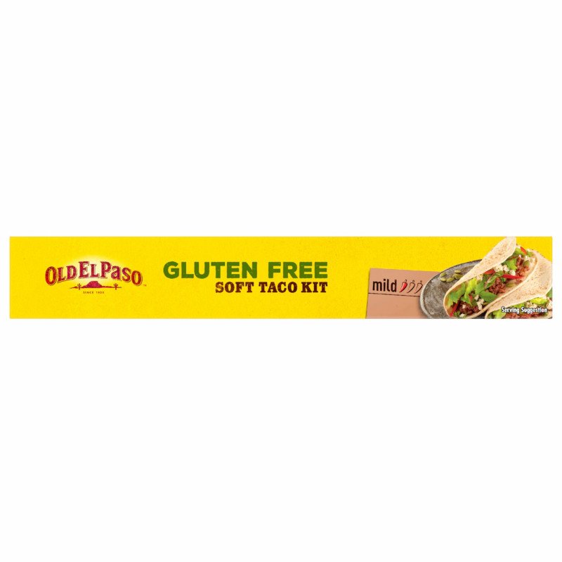 [Expiry Date: 30/12/2026] Old El Paso Gluten Free Soft Taco Kit Mexican Style 418g