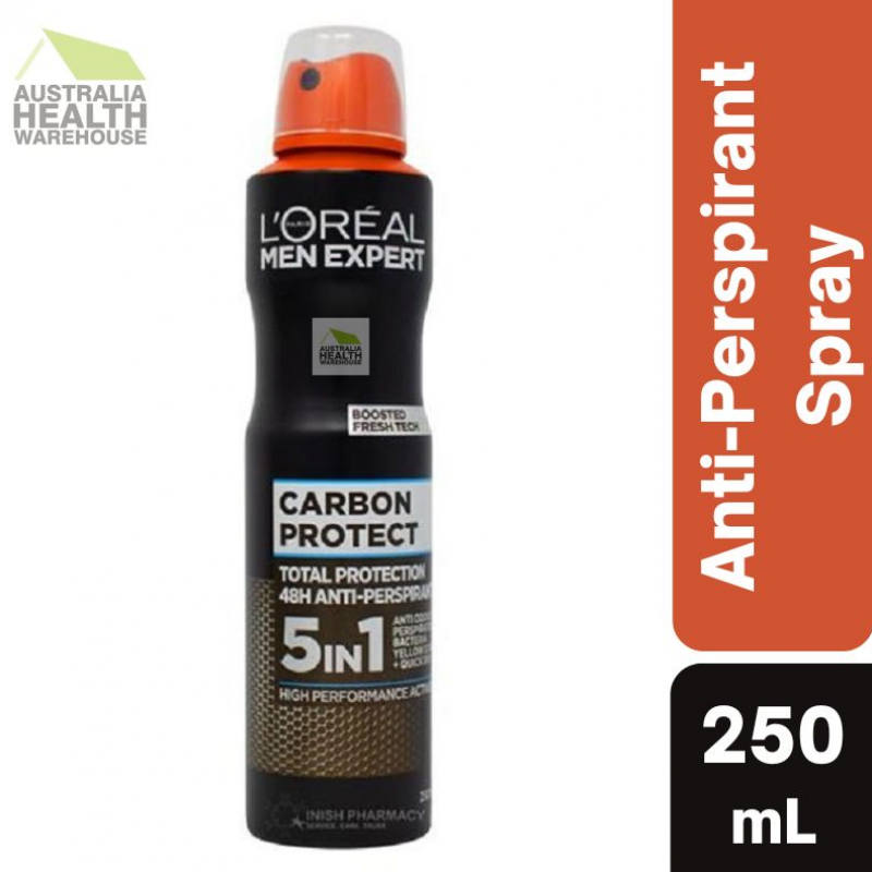 L'Oreal Men Expert Carbon Protect Anti-Perspirant Deodorant Spray 250mL