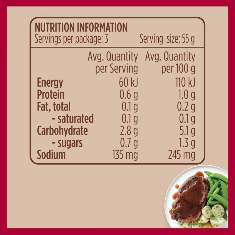 [Expiry Date: 19/05/2027] Gravox Roast Meat with Red Wine & Garlic Liquid Gravy Pouch 165g