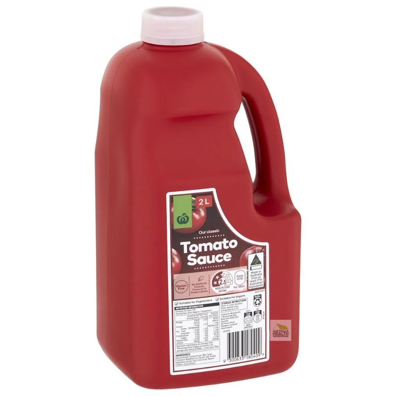 Woolworths Tomato Sauce 2 Litre