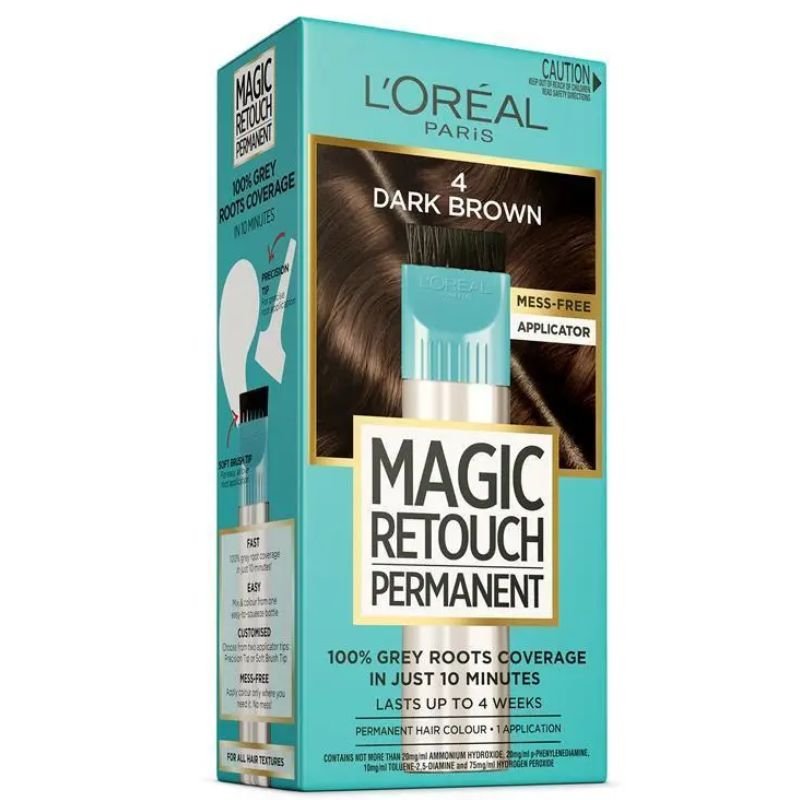 L'Oreal Magic Retouch Permanent 4 Dark Brown