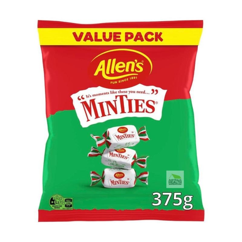 [Expiry: 08/2026] Allen's Minties 375g