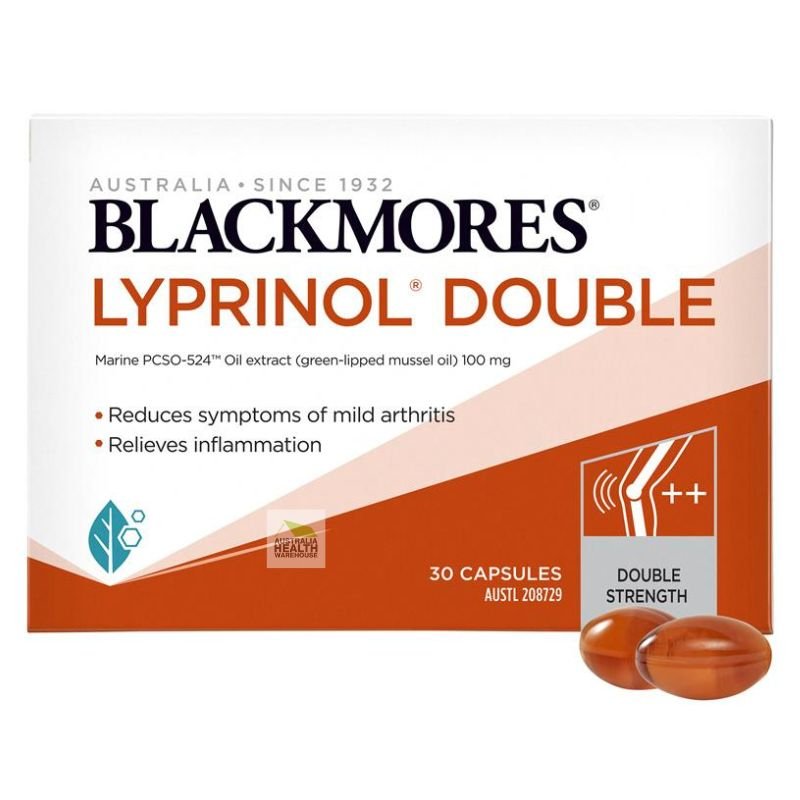 [Expiry: 01/2027] Blackmores Lyprinol Double 30 Capsules