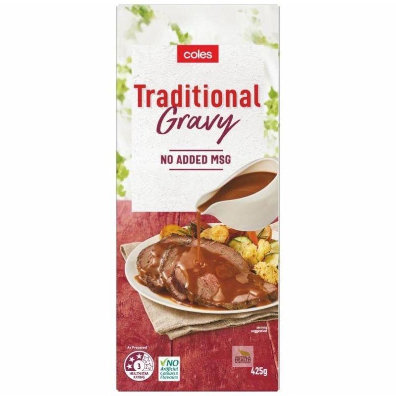 [Expiry Date: 23/10/2026] Coles Traditional Gravy 425g