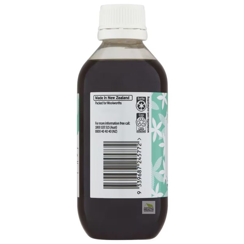 [Expiry Date:05/2028] Woolworths Vanilla Extract 200mL