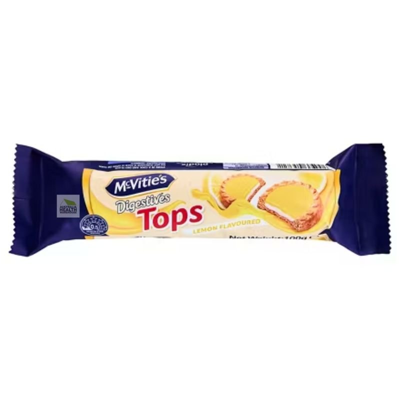 [Expiry: 26/03/2026] Mcvitie's Digestives LemTops Lemon Flavoured 100g
