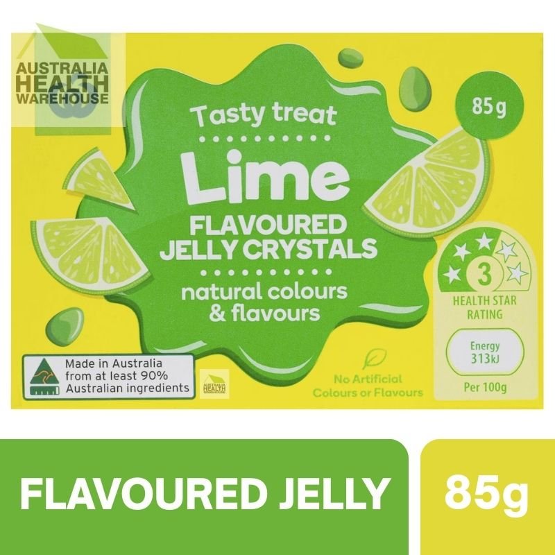 Woolworths Jelly Lime 85g