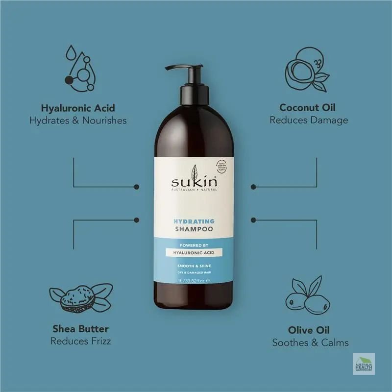 Sukin Hydrating Shampoo 1 Litre