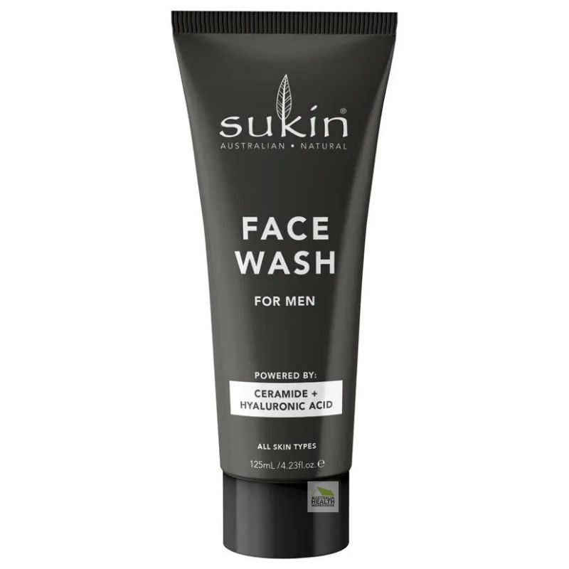Sukin For Men Face Wash 125mL
