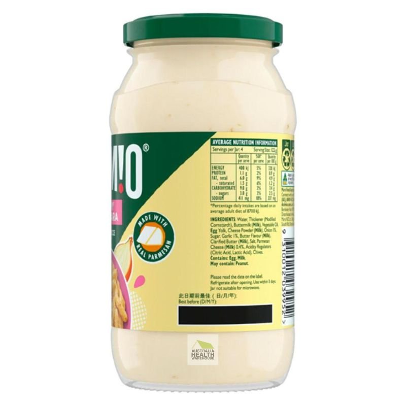 Dolmio Creamy Carbonara Pasta Sauce 490g