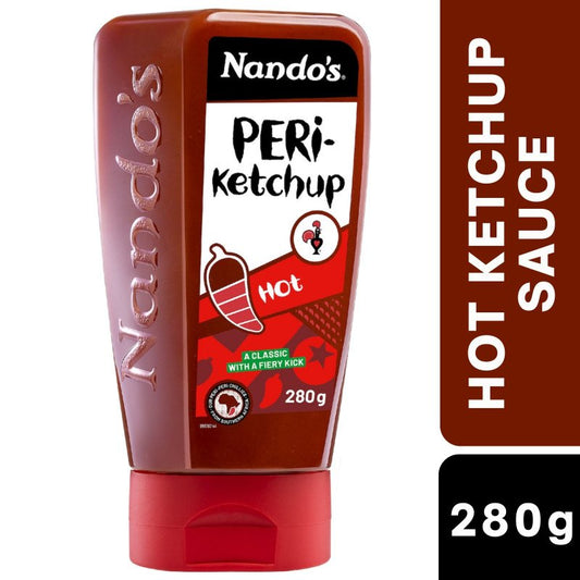 [Expiry Date: 05/02/2027] Nando's Peri-Ketchup Tomato Sauce Hot 280g