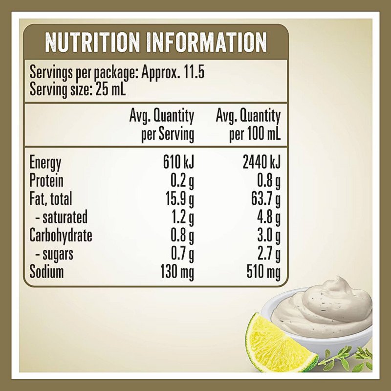 [Expiry Date: 28/11/2026] Heinz Seriously Good Zesty Lime & Herb Mayonnaise 295mL