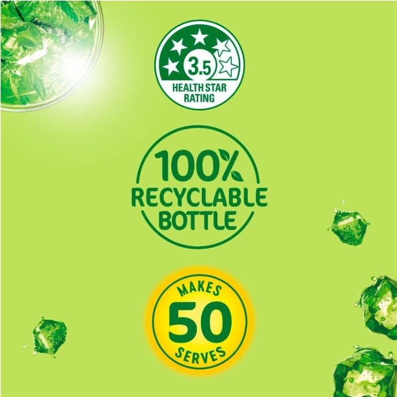 [Expiry Date: 26/10/2026] Golden Circle Zero Sugar Lime Flavour Cordial 2 Litre
