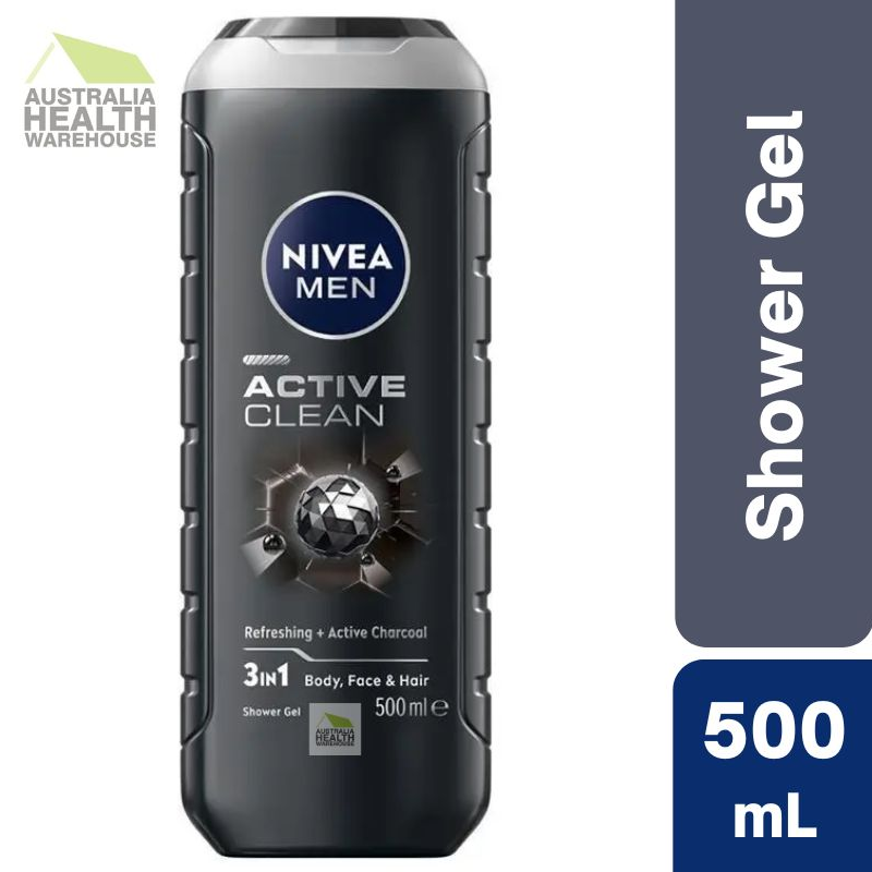 Nivea Men Active Clean Shower Gel 500mL