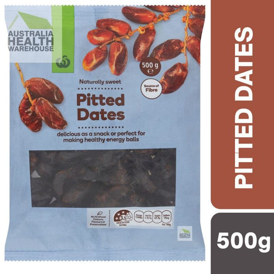 [Expiry Date: 07/11/2026] Woolworths Pitted Dates 500g