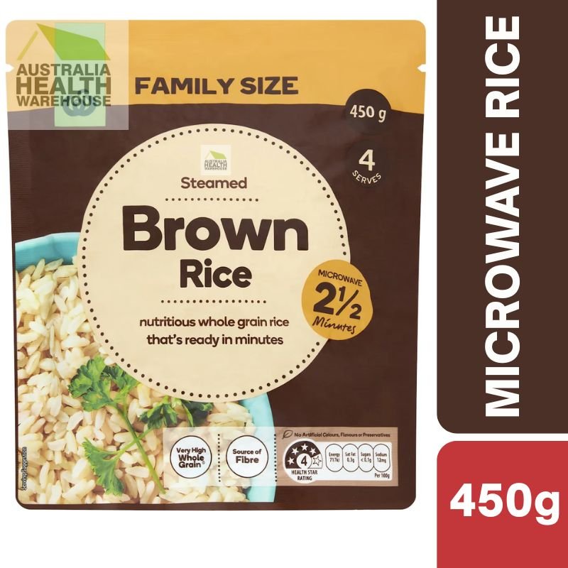 [Expiry: 14/09/2026] Woolworths Microwave Brown Rice Family Size 450g
