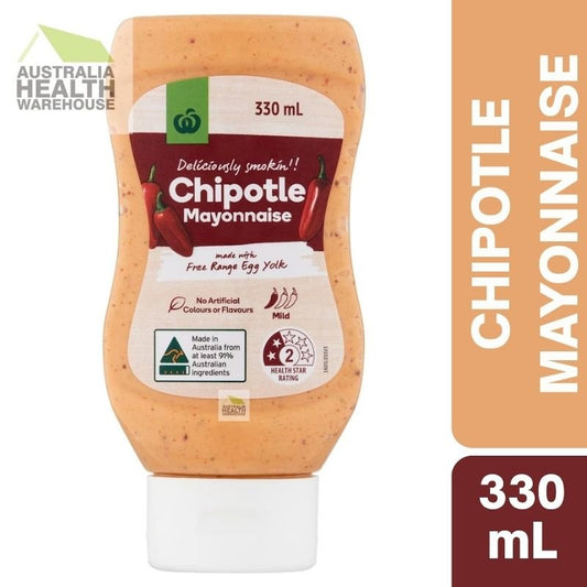 [Expiry Date: 06/01/2027] Woolworths Chipotle Mayonnaise 330mL