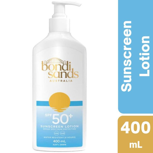 [Expiry Date: 06/2028] Bondi Sands Fragrance Free SPF50+ Sunscreen Lotion 400ml