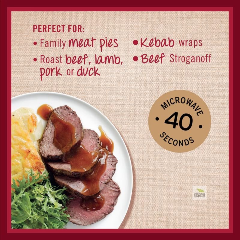 [Expiry Date: 01/08/2027] Gravox Traditional Gravy Liquid Pouch 165g