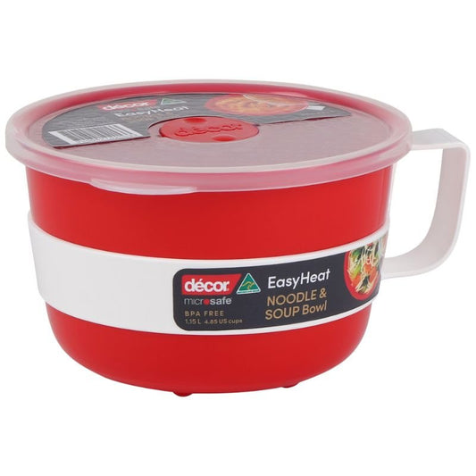 Decor Microsafe Easy Heat Noodle Bowl 1.15 Litre