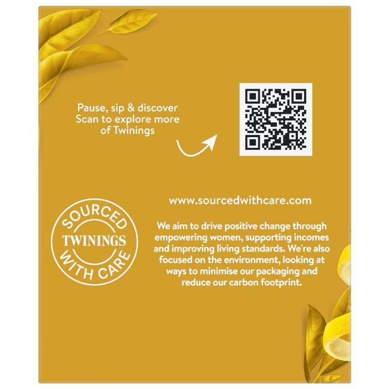 [Expiry: 02/08/2028]  Twinings Lemon Twist Tea Bags 10 pack