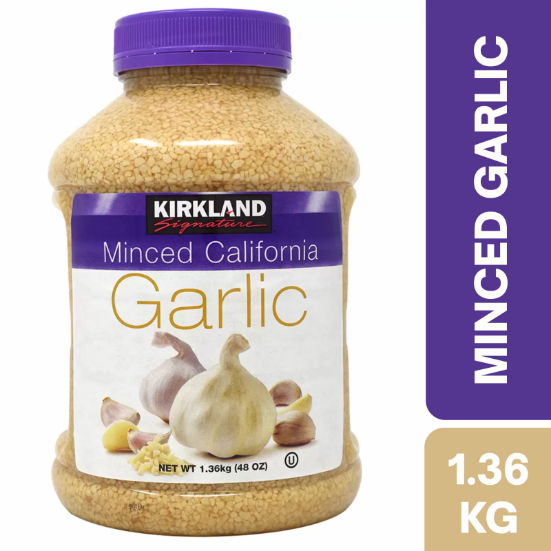 [Expiry: 01/2027] Kirkland Signature Minced California Garlic 1.36kg