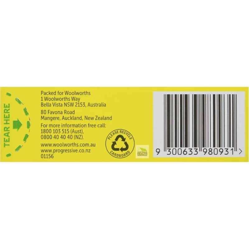 Woolworths Jelly Lime 85g