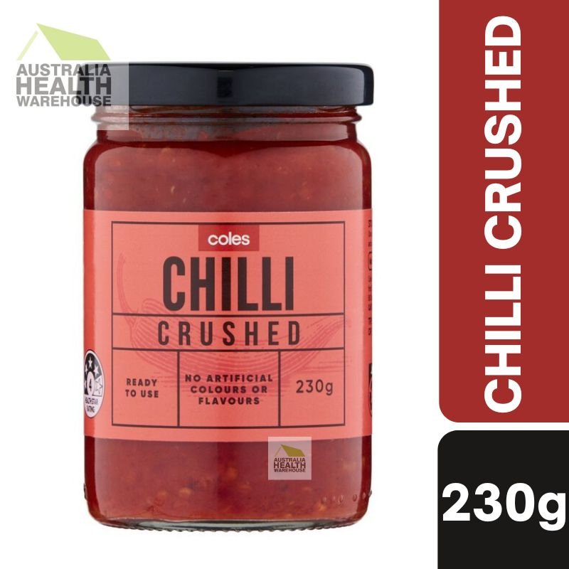 [CLEARANCE Expiry: 23/09/2024] Coles Crushed Chilli 230g