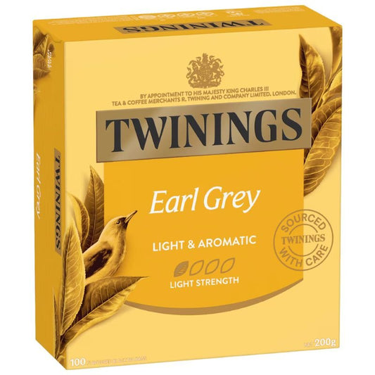[Expiry Date: 06/12/2028] Twinings Earl Grey Tea Bags 100 Pack