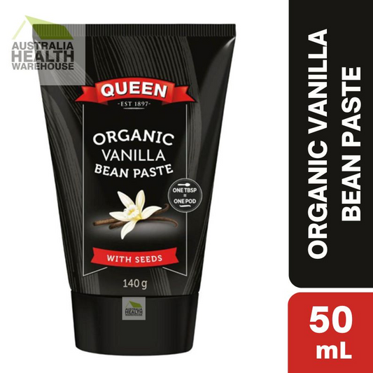 Queen Organic Vanilla Bean Paste 140g