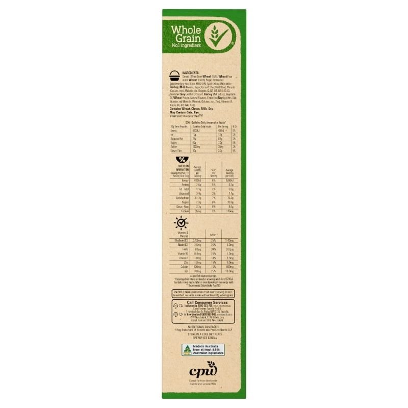 [Expiry Date: 17/01/2027] Nestle Milo Breakfast Cereal 350g