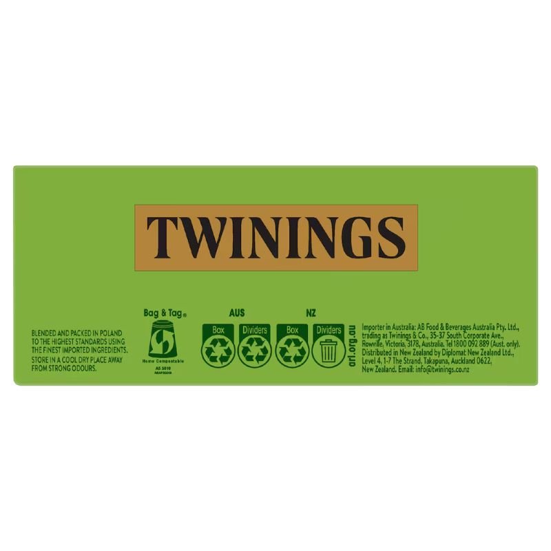 [Expiry Date: 11/11/2028] Twinings Matcha Green Tea Bags 80 Pack 120g