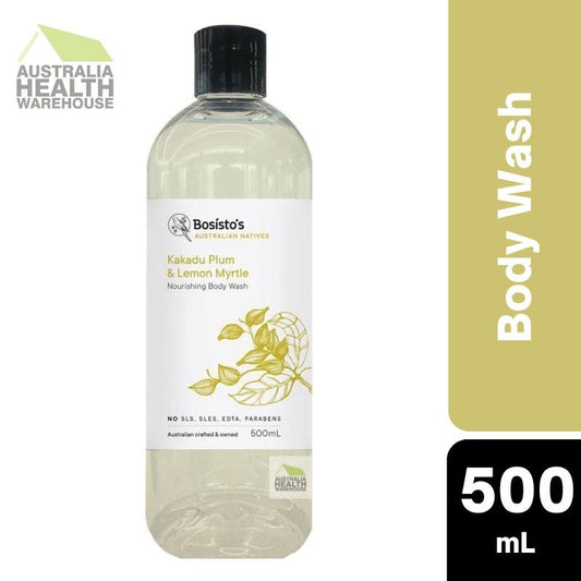 Bosisto's Kakadu Plum & Lemon Myrtle Body Wash 500mL