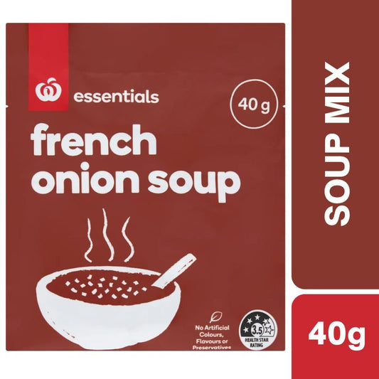 [Expiry Date: 11/03/2027] Essentials French Onion Soup 40g