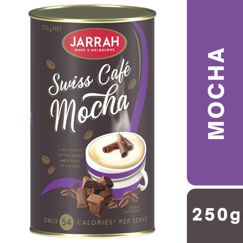 [Expiry Date: 14/10/2027] Jarrah Swiss Café Instant Mocha 250g