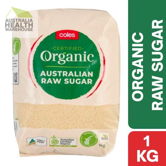 Coles Organic Australian Raw Sugar 1kg