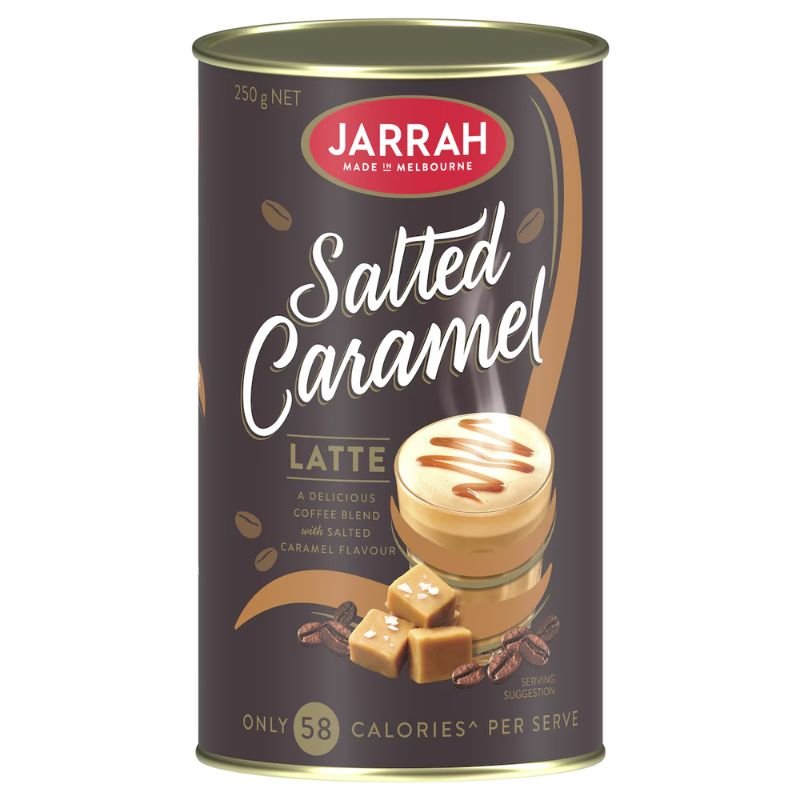 [Expiry: 16/10/2027] Jarrah Salted Caramel Latte Instant Coffee 250g