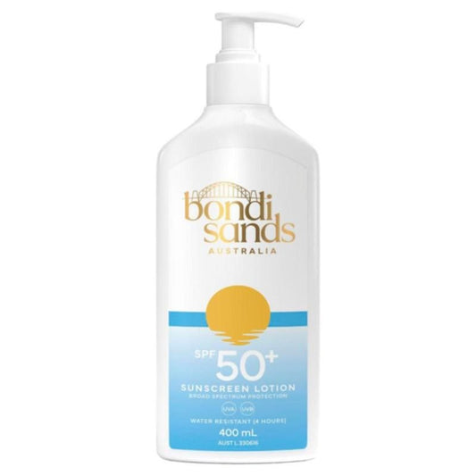 [Expiry Date: 06/2028] Bondi Sands Fragrance Free SPF50+ Sunscreen Lotion 400ml