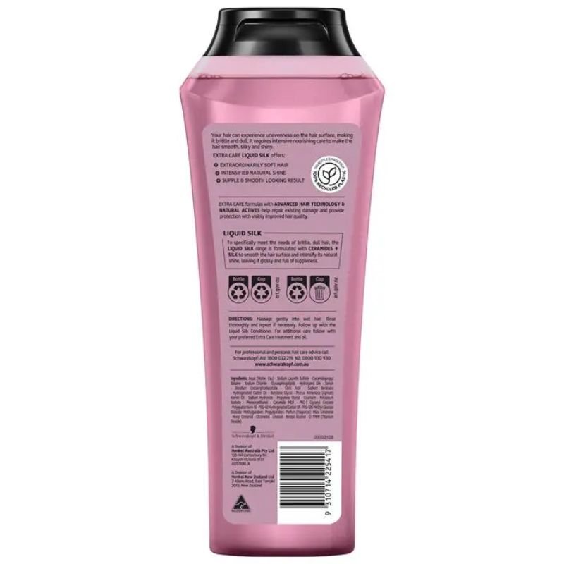 Schwarzkopf Extra Care Liquid Silk Shampoo 400mL