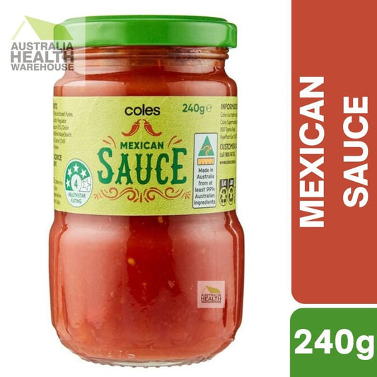 [Expiry: 01/10/2026] Coles Mexican Sauce 240g
